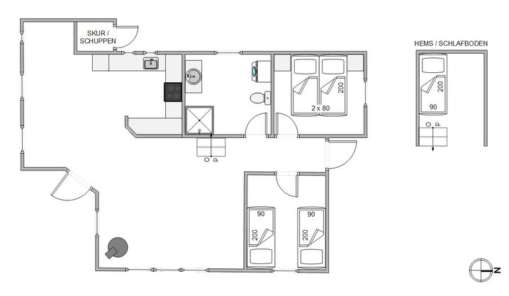 Ferienhaus 88056 in Østmarken 29, Arrild - Bild #13