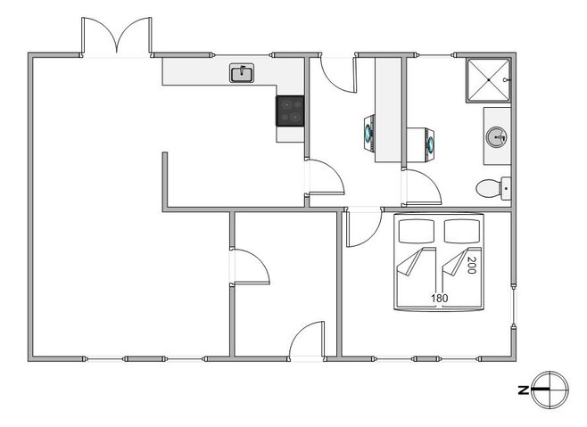 Ferienhaus 88072 in Møllegade 8, Højer - Bild #13