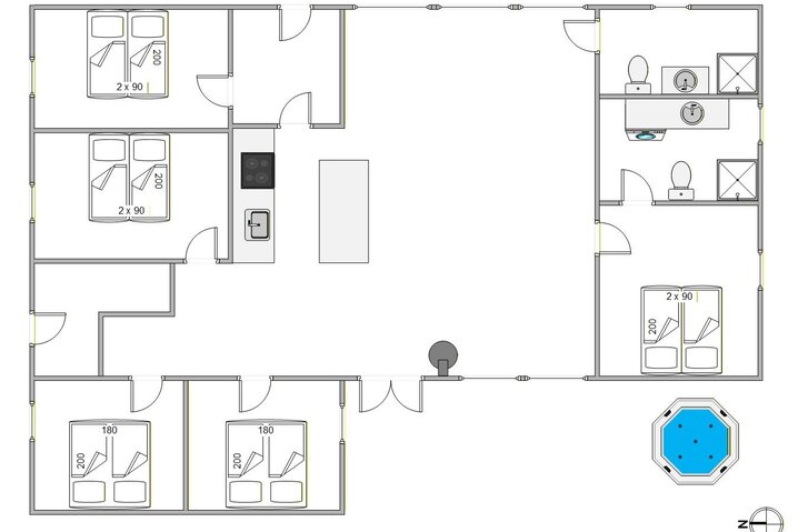 Holiday home 88172 at Sydmarken 39, Arrild - Picture #5