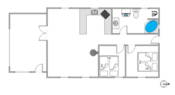 Ferienhaus 88235 in Skikkild Bjerge 44, Arrild - Bild #13