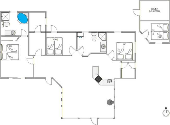 Sommerhus 88260 på Midtparken 17, Arrild - Billede #13