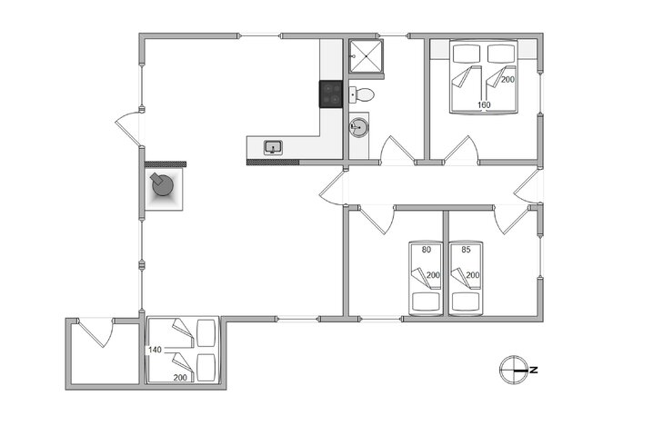 Sommerhus A1005 på Arvidvej 268, Bjerregård - Billede #13
