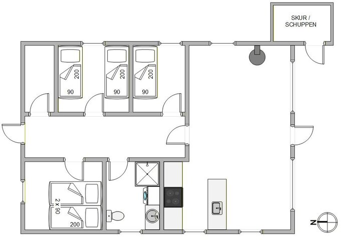 Sommerhus A1006 på Arvidvej 278, Bjerregård - Billede #13