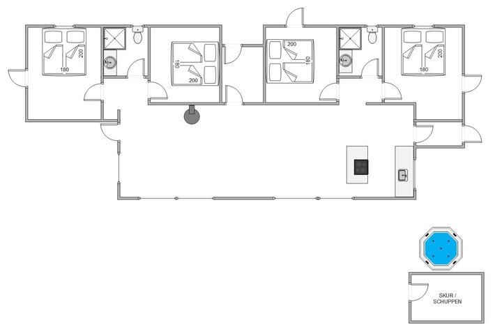 Ferienhaus A1019 in Arvidvej 35, Bjerregård - Bild #13