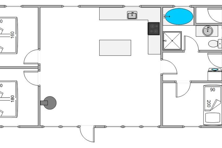 Sommerhus A1021 på Skovbrynet 18, Nymindegab - Billede #5