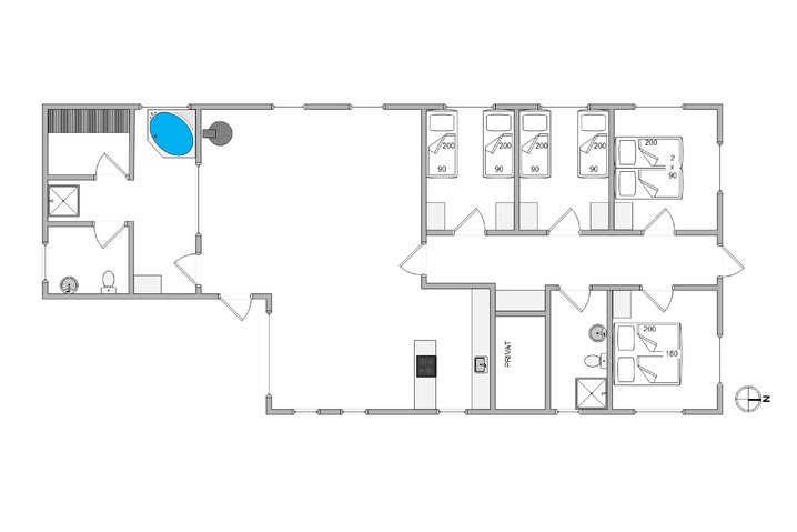 Ferienhaus A1044 in Arvidvej 146, Bjerregård - Bild #13