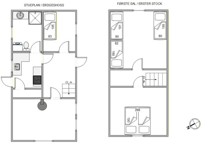 Ferienhaus A1064 in Redningsvejen 14, Nymindegab - Bild #13