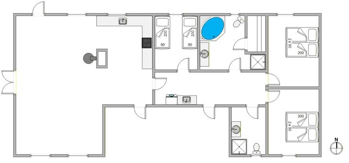 Ferienhaus A1076 in Arvidvej 42, Bjerregård - Bild #13