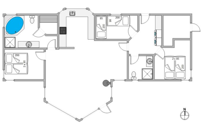 Ferienhaus A1116 in Arvidvej 39, Bjerregård - Bild #13