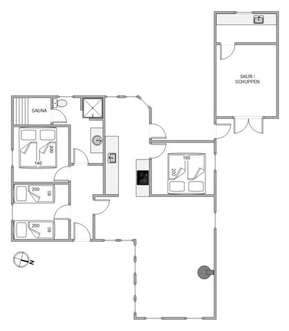 Sommerhus A1124 på P Chr Dahls Vej 10, Bjerregård - Billede #13