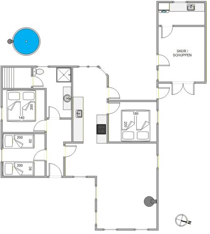 Holiday home A1124 at P Chr Dahls Vej 10, Bjerregård - Picture #13