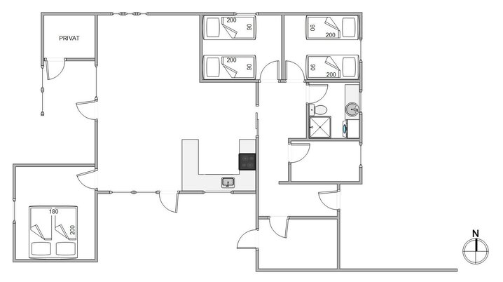 Ferienhaus A1133 in Arvidvej 286, Bjerregård - Bild #13