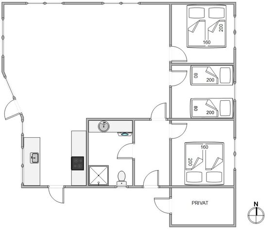 Sommerhus A1170 på Arvidvej 4, Bjerregård - Billede #13