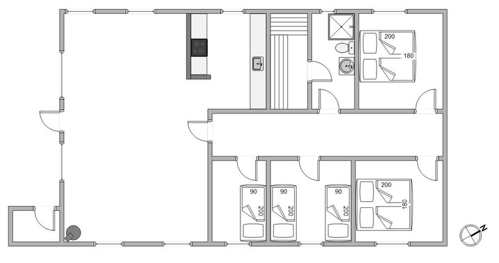 Ferienhaus A1172 in Arvidvej 144, Bjerregård - Bild #13