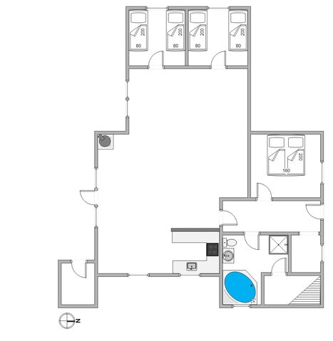 Sommerhus A1184 på Arvidvej 366, Bjerregård - Billede #13