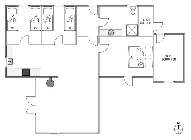 Sommerhus A1189 på Arvidvej 248, Bjerregård - Billede #13