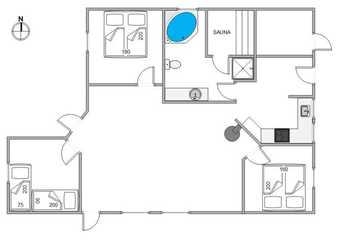 Ferienhaus A1195 in Arvidvej 76, Bjerregård - Bild #13