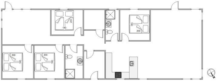 Ferienhaus A1213 in Borndalvej 7, Nymindegab - Bild #0
