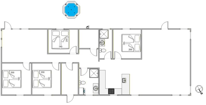 Sommerhus A1213 på Borndalvej 7, Nymindegab - Billede #5