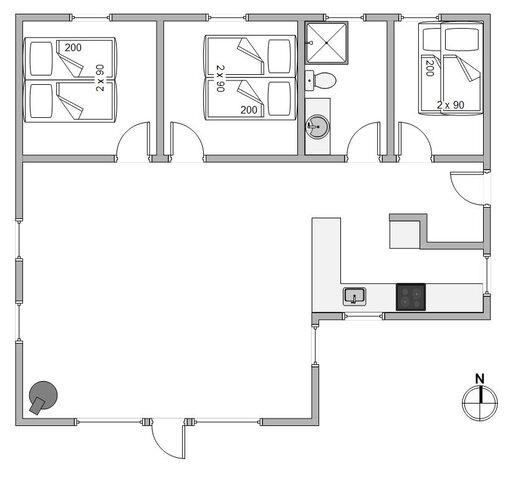 Sommerhus A1222 på Arvidvej 256, Bjerregård - Billede #13