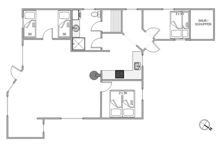 Sommerhus A1281 på Rebekkavej 13, Bjerregård - Billede #13