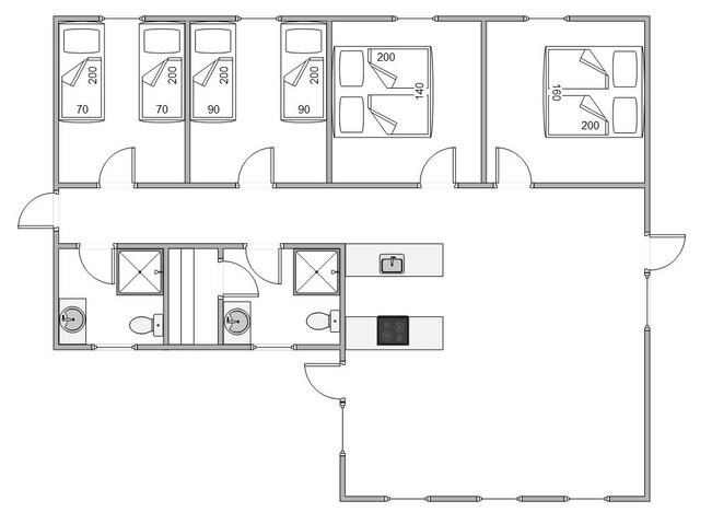 Ferienhaus A1295 in Arvidvej 232, Bjerregård - Bild #13