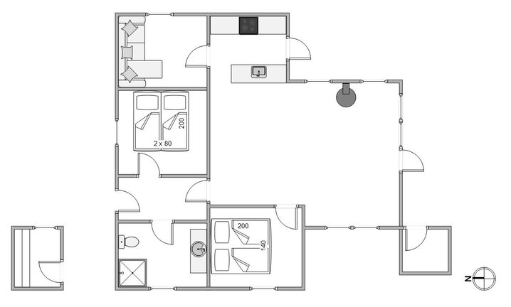 Sommerhus A1301 på Arvidvej 364, Bjerregård - Billede #13