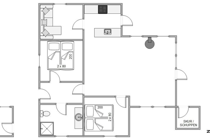 Ferienhaus A1301 in Arvidvej 364, Bjerregård - Bild #5