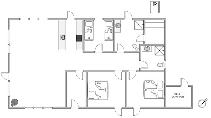 Sommerhus A1306 på Beautyvej 24, Bjerregård - Billede #5