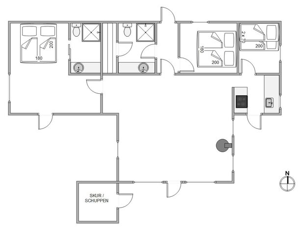 Ferienhaus A1326 in Arvidvej 114, Bjerregård - Bild #13