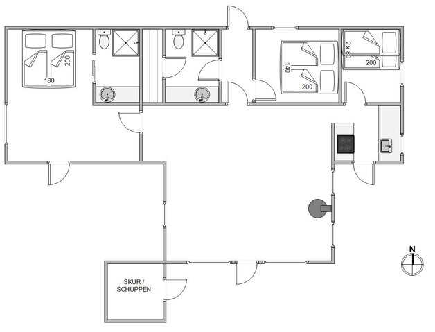 Ferienhaus A1326 in Arvidvej 114, Bjerregård - Bild #5