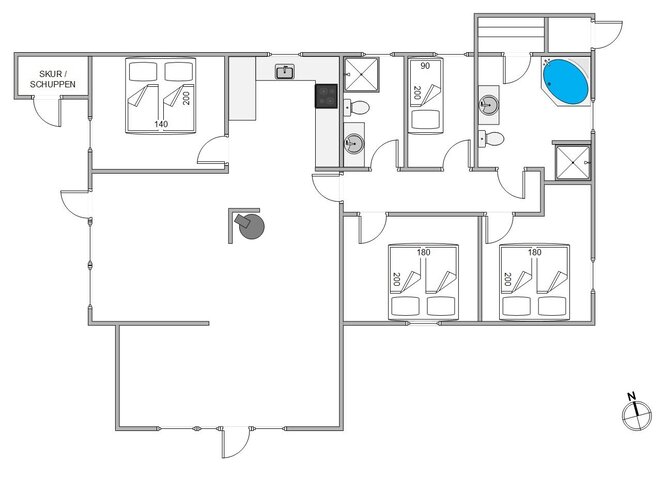 Ferienhaus A1328 in Arvidvej 186, Bjerregård - Bild #13