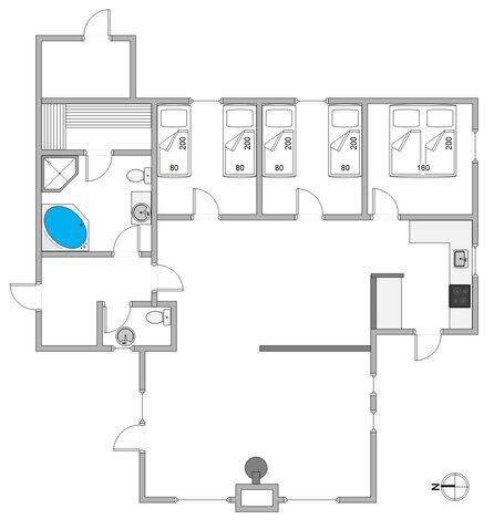 Sommerhus A1362 på Henriettevej 15, Bjerregård - Billede #13