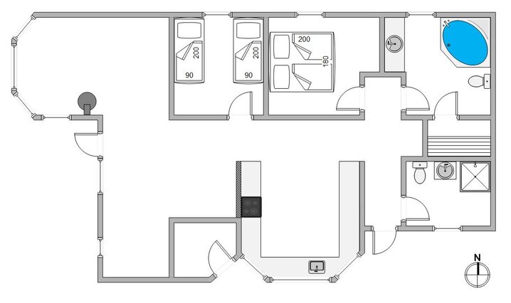 Sommerhus A1368 på P Chr Dahls Vej 42, Bjerregård - Billede #13