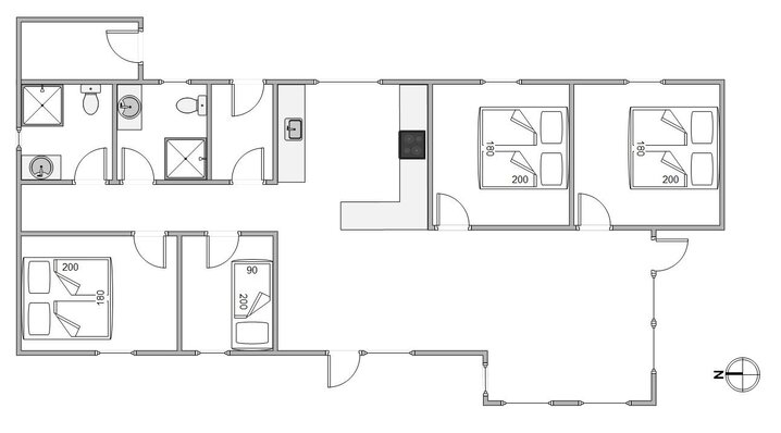 Ferienhaus A1407 in Arvidvej 218, Bjerregård - Bild #13