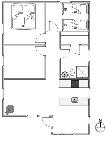 Ferienhaus A1433 in P Chr Dahls Vej 38, Bjerregård - Bild #13