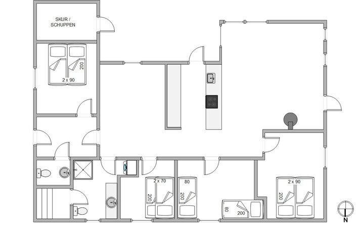 Ferienhaus A1471 in Arvidvej 110, Bjerregård - Bild #13