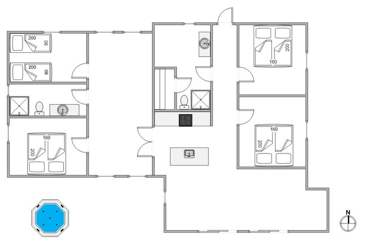 Ferienhaus A1485 in Arvidvej 344, Bjerregård - Bild #13