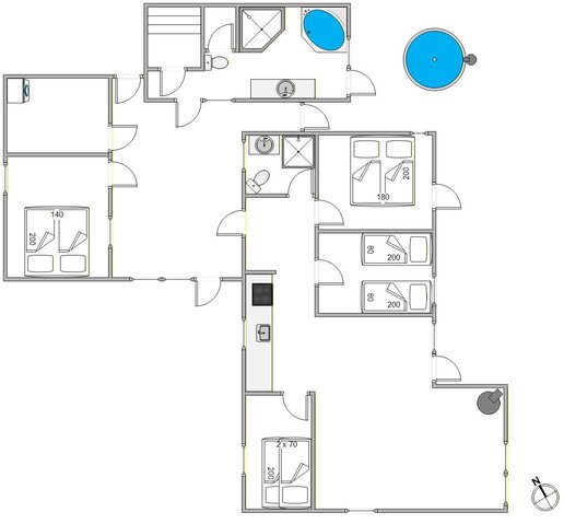 Sommerhus A1509 på Redningsvejen 5, Nymindegab - Billede #13
