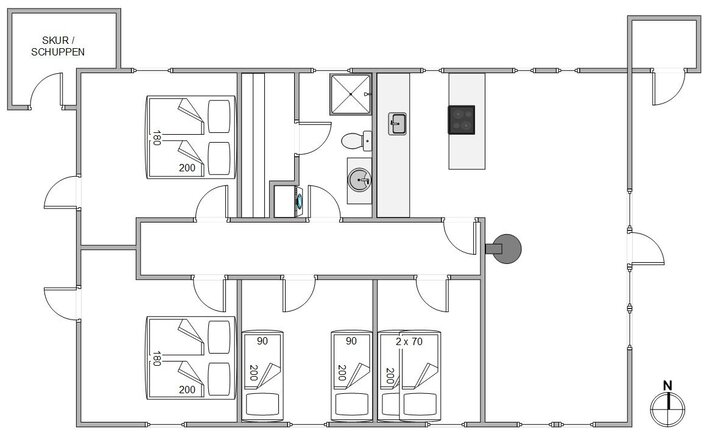 Sommerhus A1510 på Arvidvej 140, Bjerregård - Billede #13