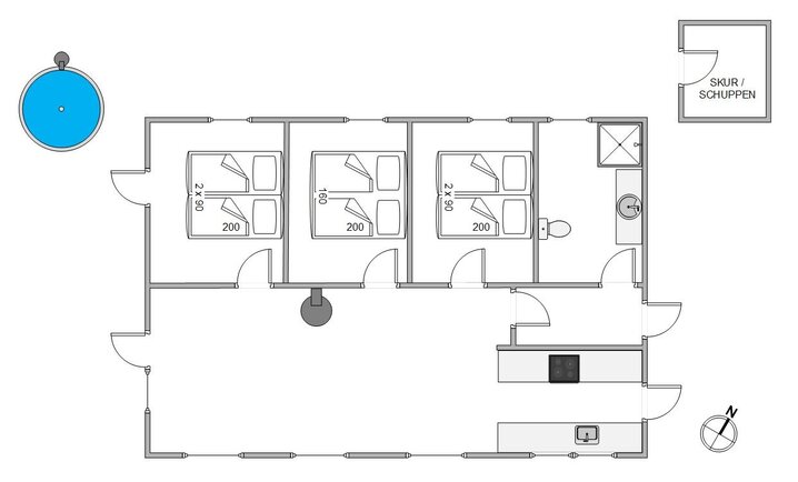 Ferienhaus A1517 in P Chr Dahls Vej 8, Bjerregård - Bild #13