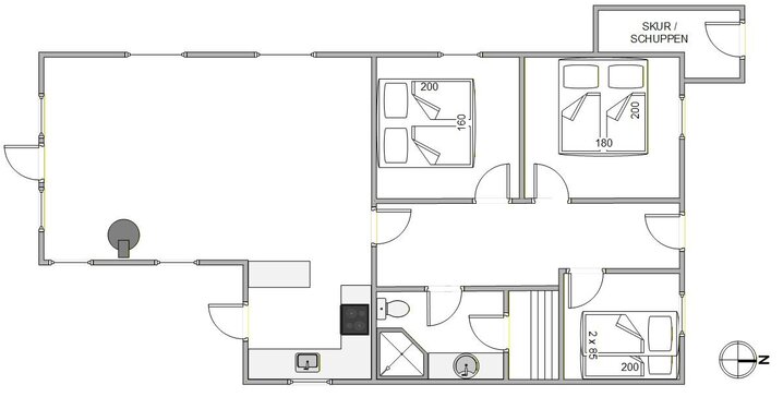 Sommerhus A1596 på Arvidvej 222, Bjerregård - Billede #13