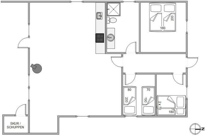 Sommerhus A1619 på Arvidvej 168, Bjerregård - Billede #5