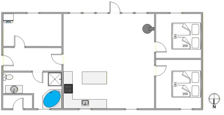 Ferienhaus A1647 in Skovbrynet 22, Nymindegab - Bild #13