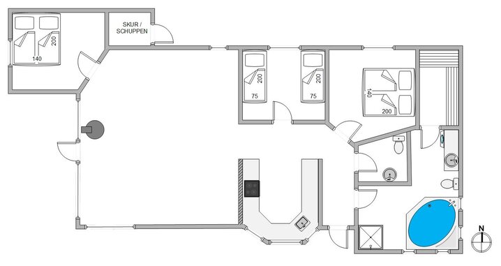 Sommerhus A1669 på Arvidvej 312, Bjerregård - Billede #13