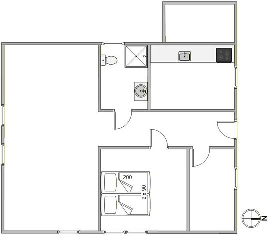 Ferienhaus A1730 in Skovbrynet 52, Nymindegab - Bild #13