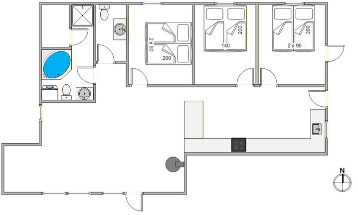 Sommerhus A1744 på Arvidvej 206, Bjerregård - Billede #13