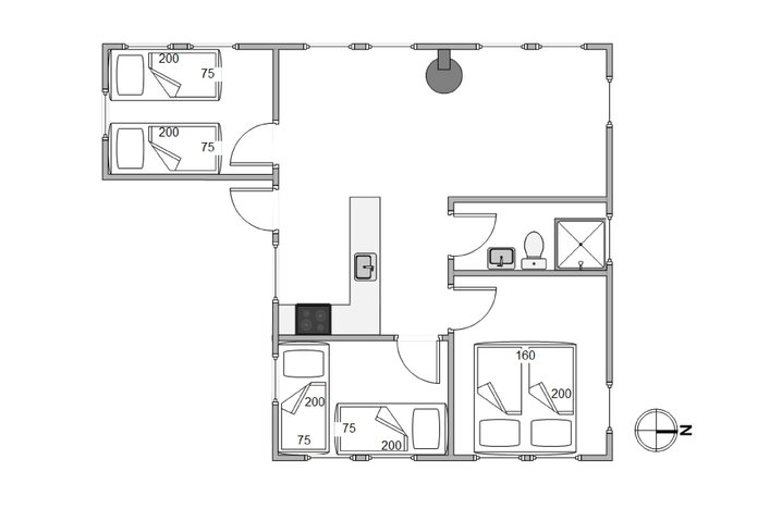 Sommerhus A1768 på Auroravej 36, Bjerregård - Billede #13