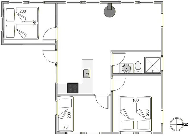 Ferienhaus A1768 in Auroravej 36, Bjerregård - Bild #13