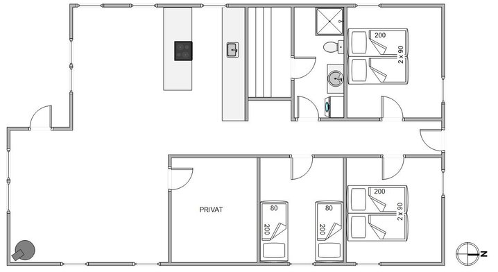 Sommerhus A1873 på P Chr Dahls Vej 36, Bjerregård - Billede #13